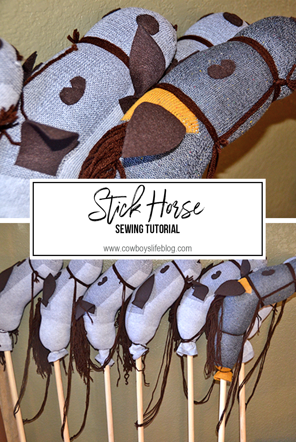 How to make a stick horse