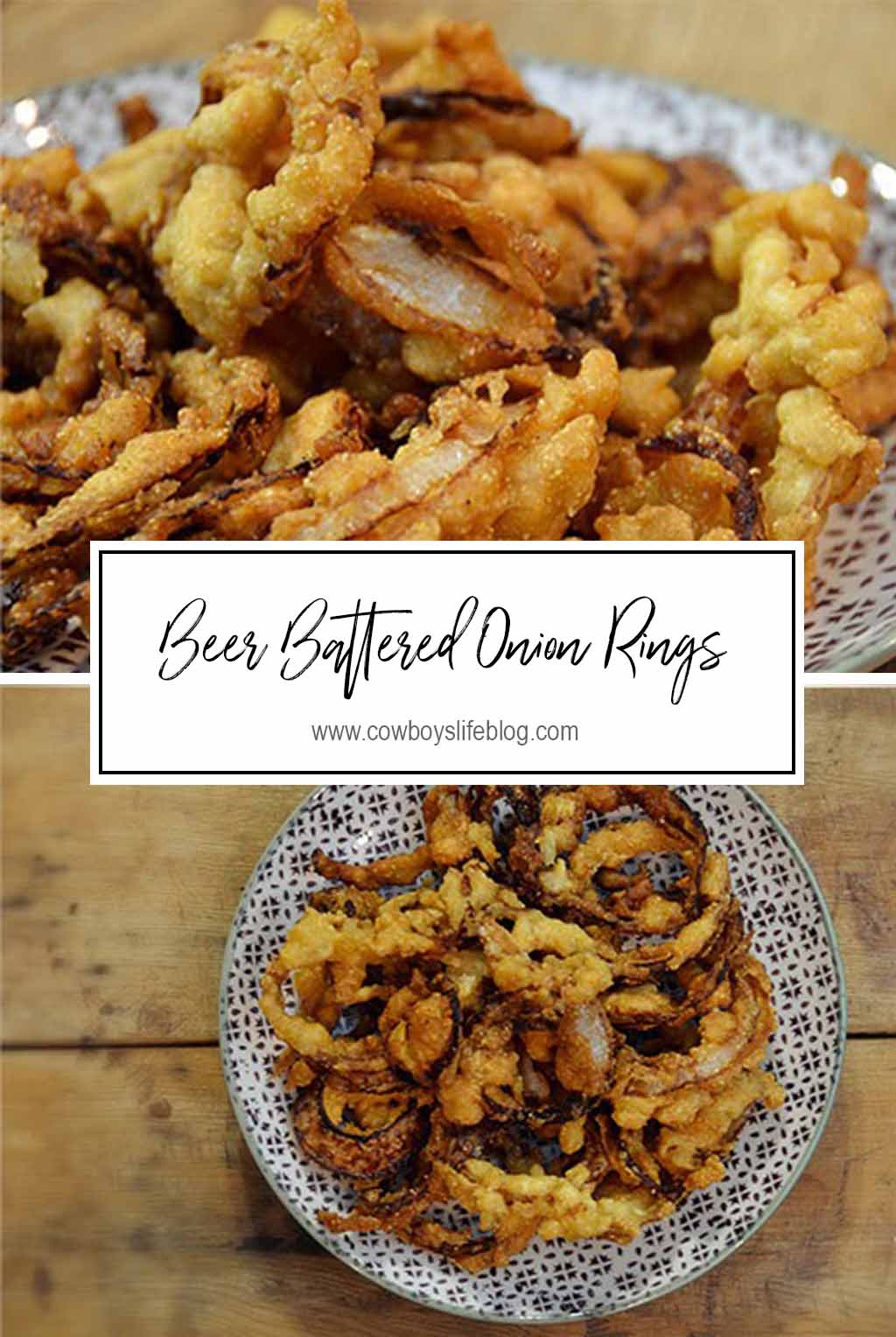 BEER BATTERED ONION RINGS RECIPE