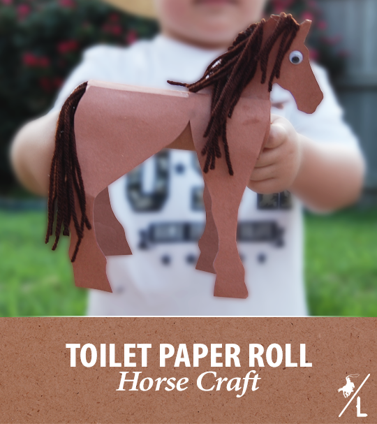 Horsin’ Around Toilet Paper Craft