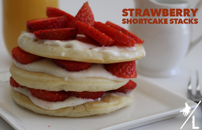 Strawberry Shortcake Mini Stacks