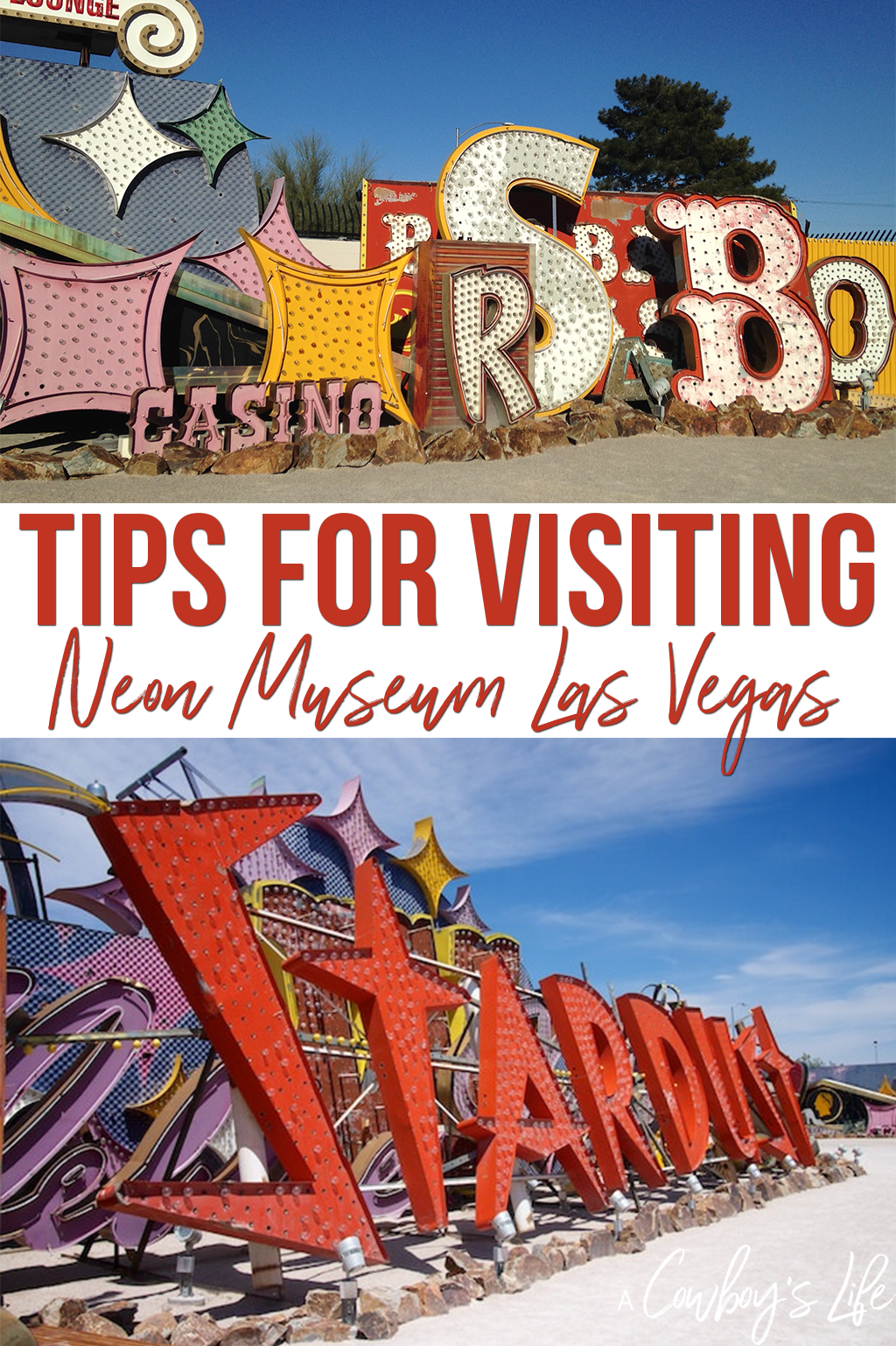 Tips for visiting the Neon Museum in Las Vegas