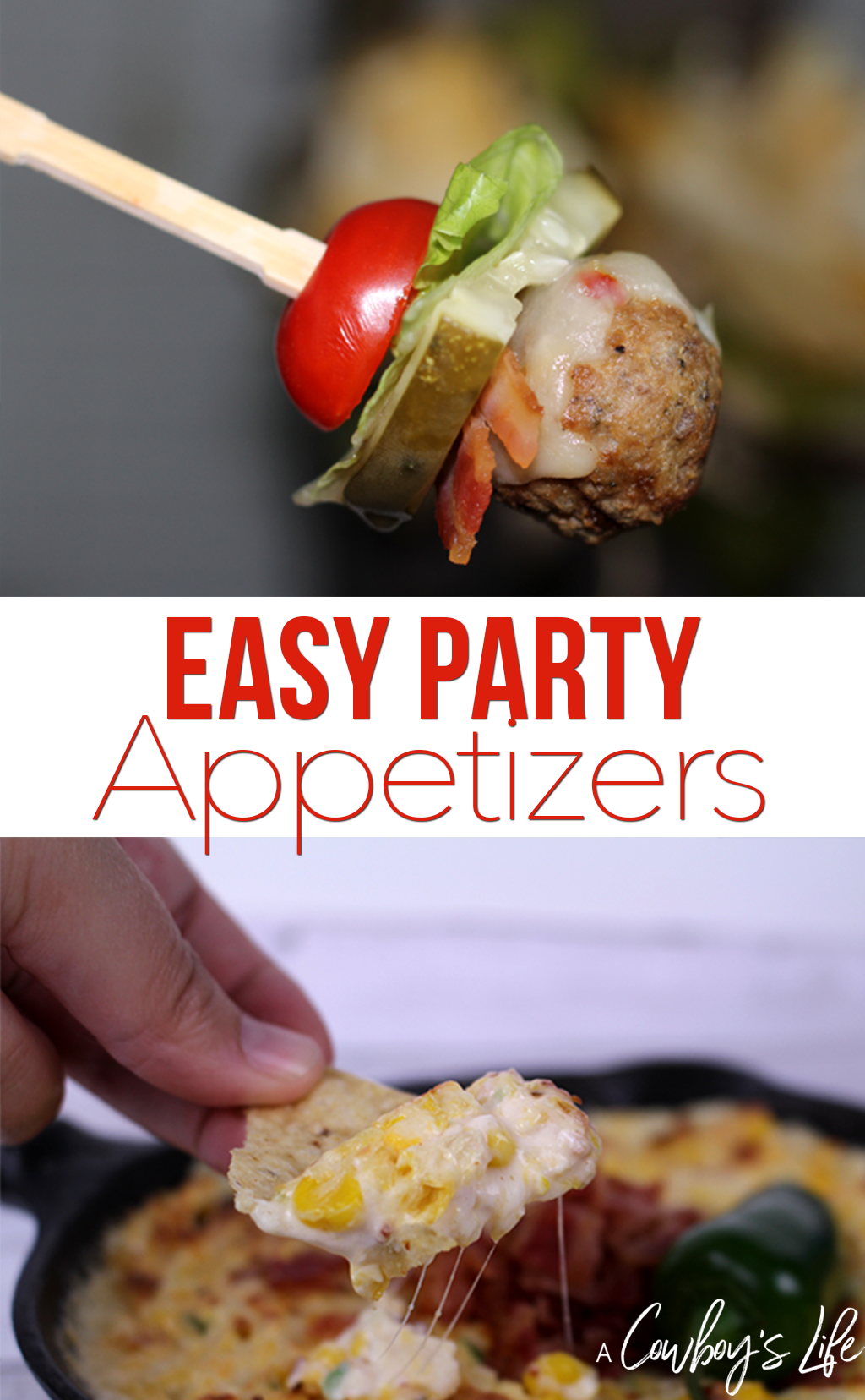 Appetizers | party food | snack food | finger foods | chips and dip | meatballs #partyfood #entertaining #appetizer