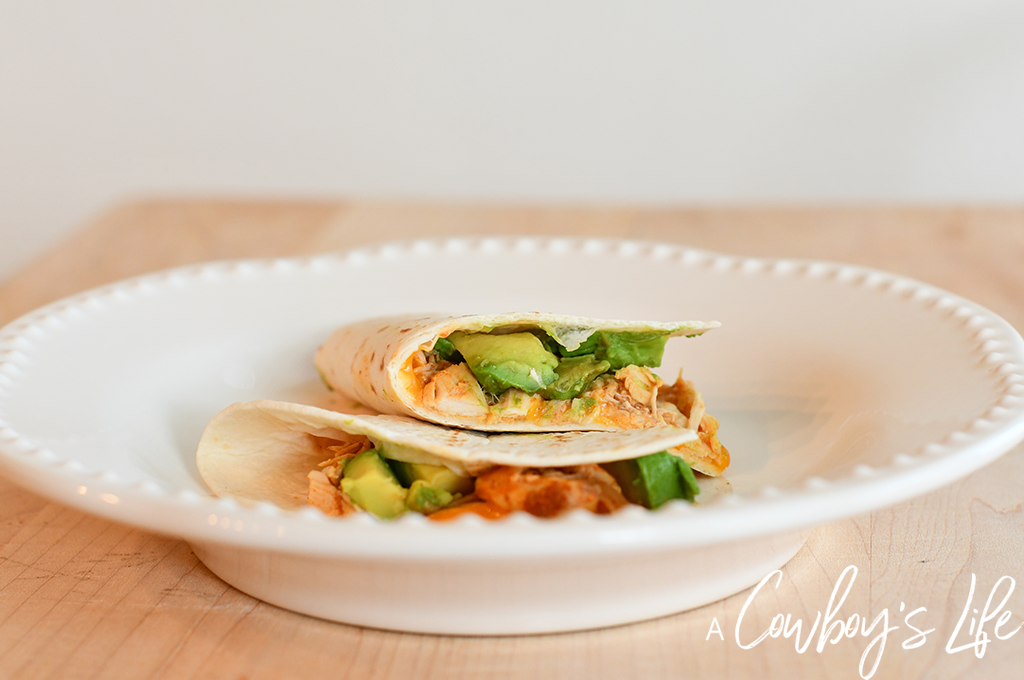 Crockpot Chicken Quesadillas