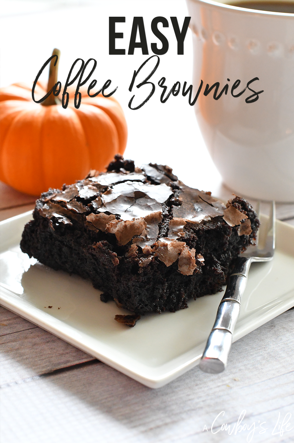 Easy Coffee Brownies