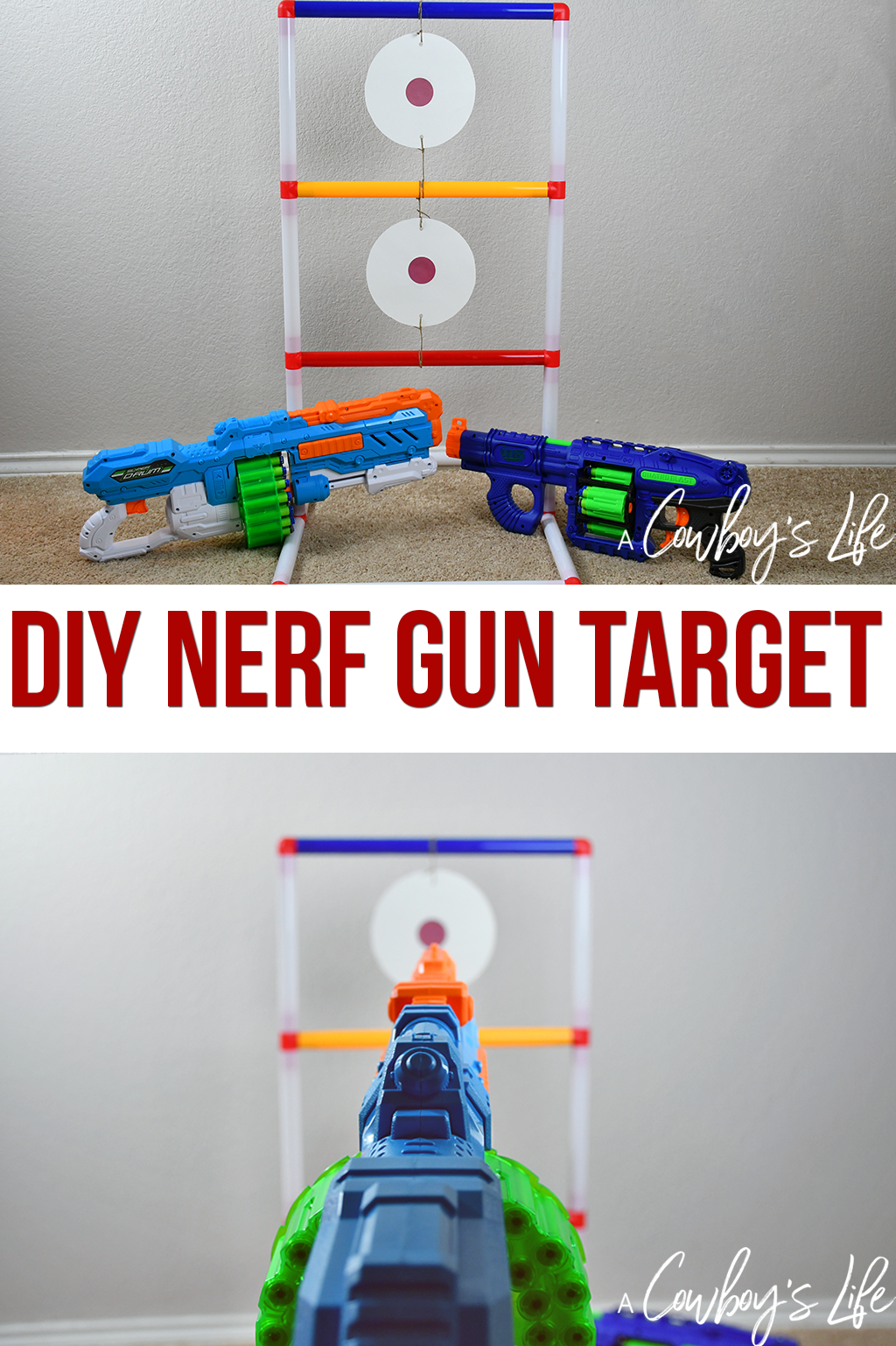 How to make a DIY Nerf gun target