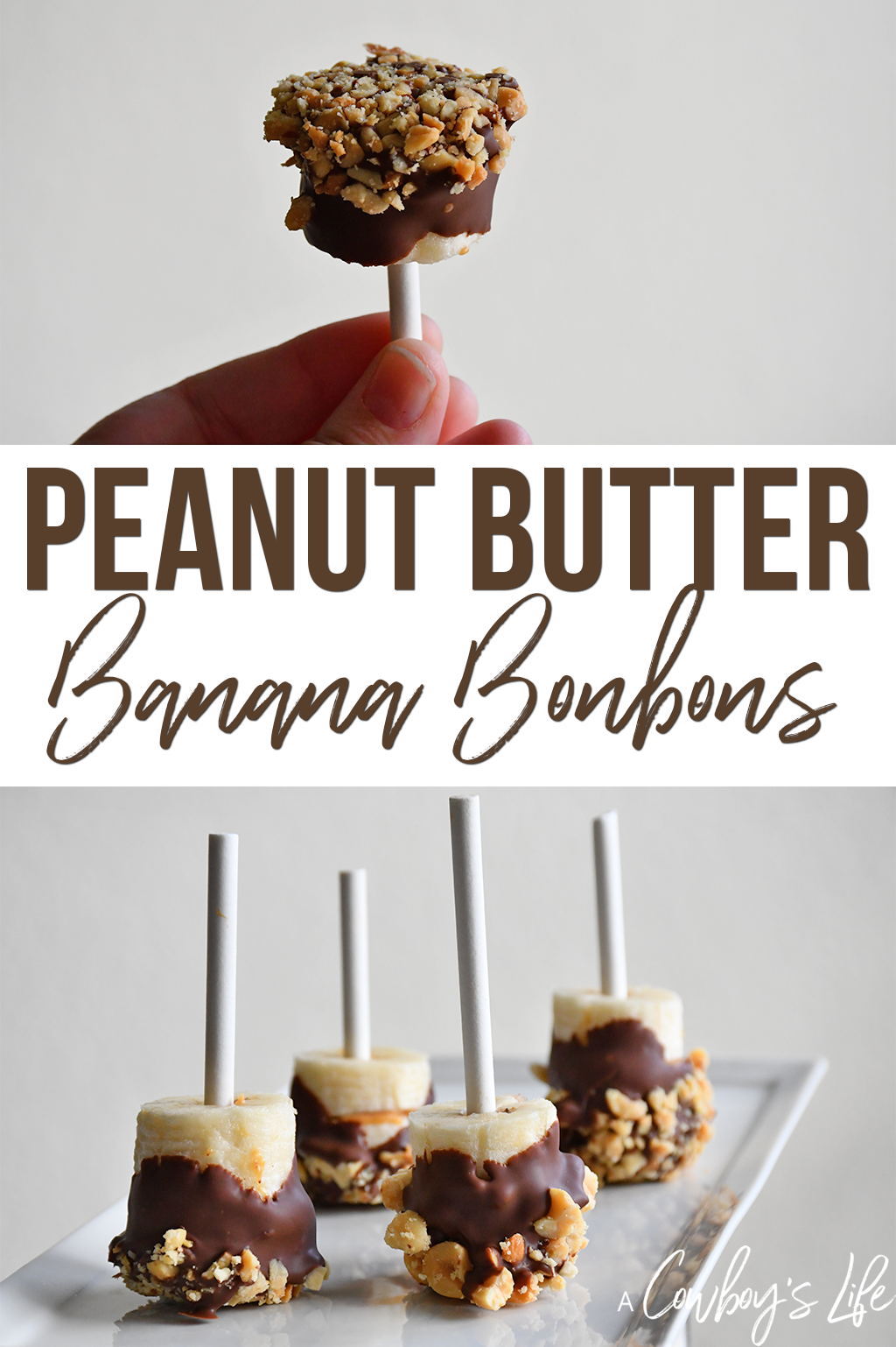 How to make Peanut Butter Banana Bonbons