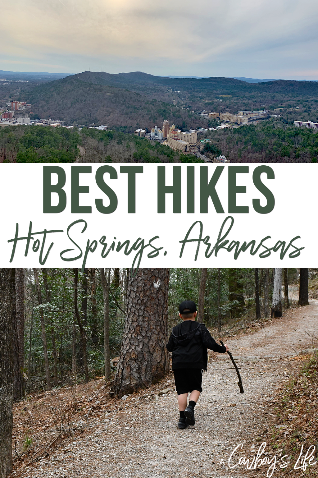Best Hikes in Hot Springs, Arkansas #hotsprings #arkansas #hikingtrails