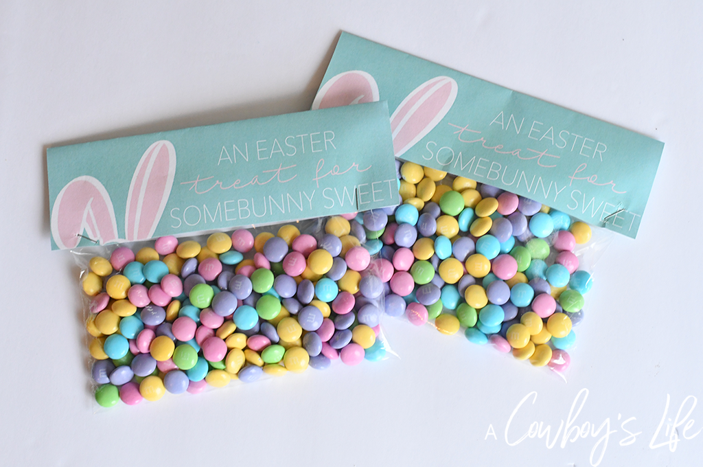 Free Easter gift tags