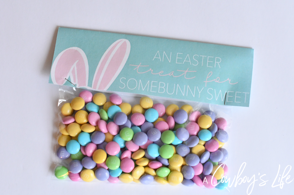 Free Easter gift tags