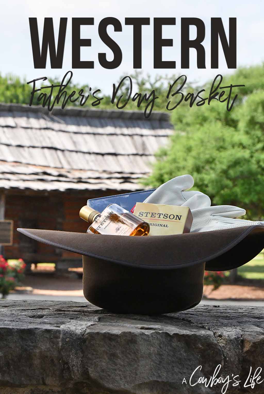 Western Gift | Cologne Gift Basket | Fathers Day Gifts | Fathers Day Gifts from Kids | Father's Day Gifts DIY | A Cowboy’s Life #diyfathersdaygiftideas #diyfathersday