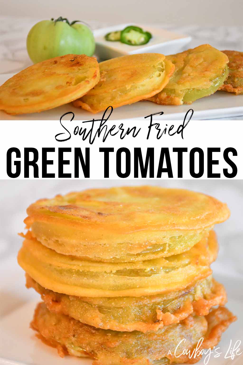 Fried Green Tomatoes | Tomato Recipes | Southern Recipes | Side Dishes #friedgreentomatoes #tomatoes #tomatorecipes