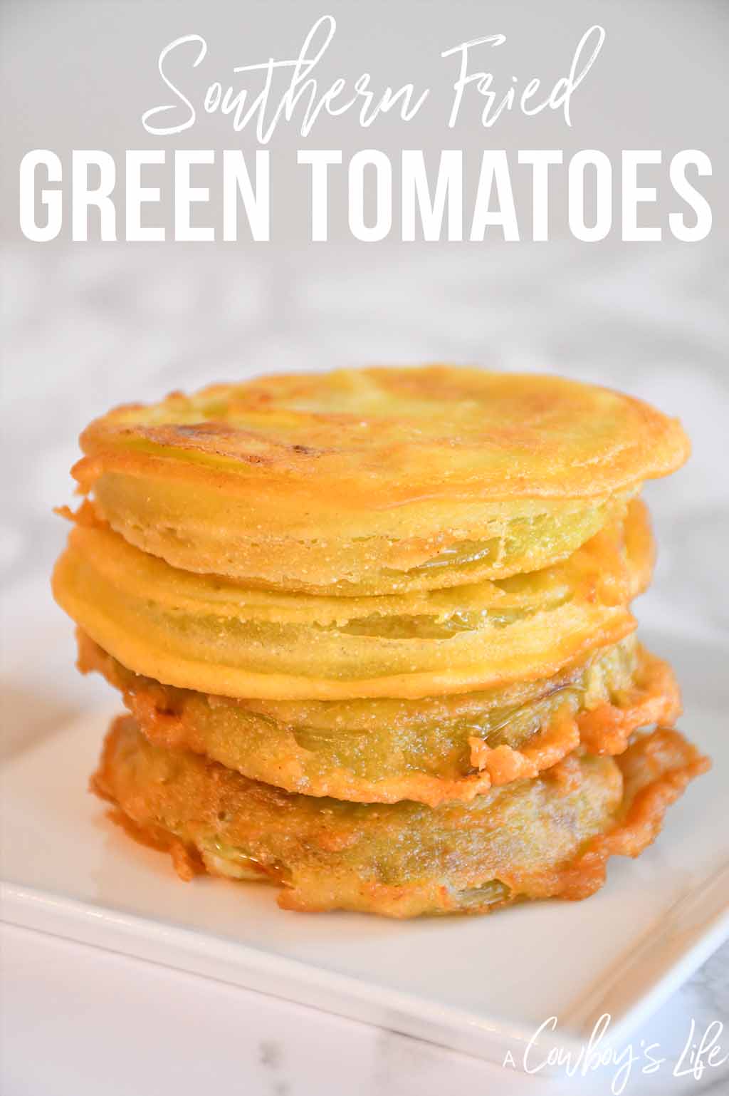 Fried Green Tomatoes | Tomato Recipes | Southern Recipes | Side Dishes #friedgreentomatoes #tomatoes #tomatorecipes