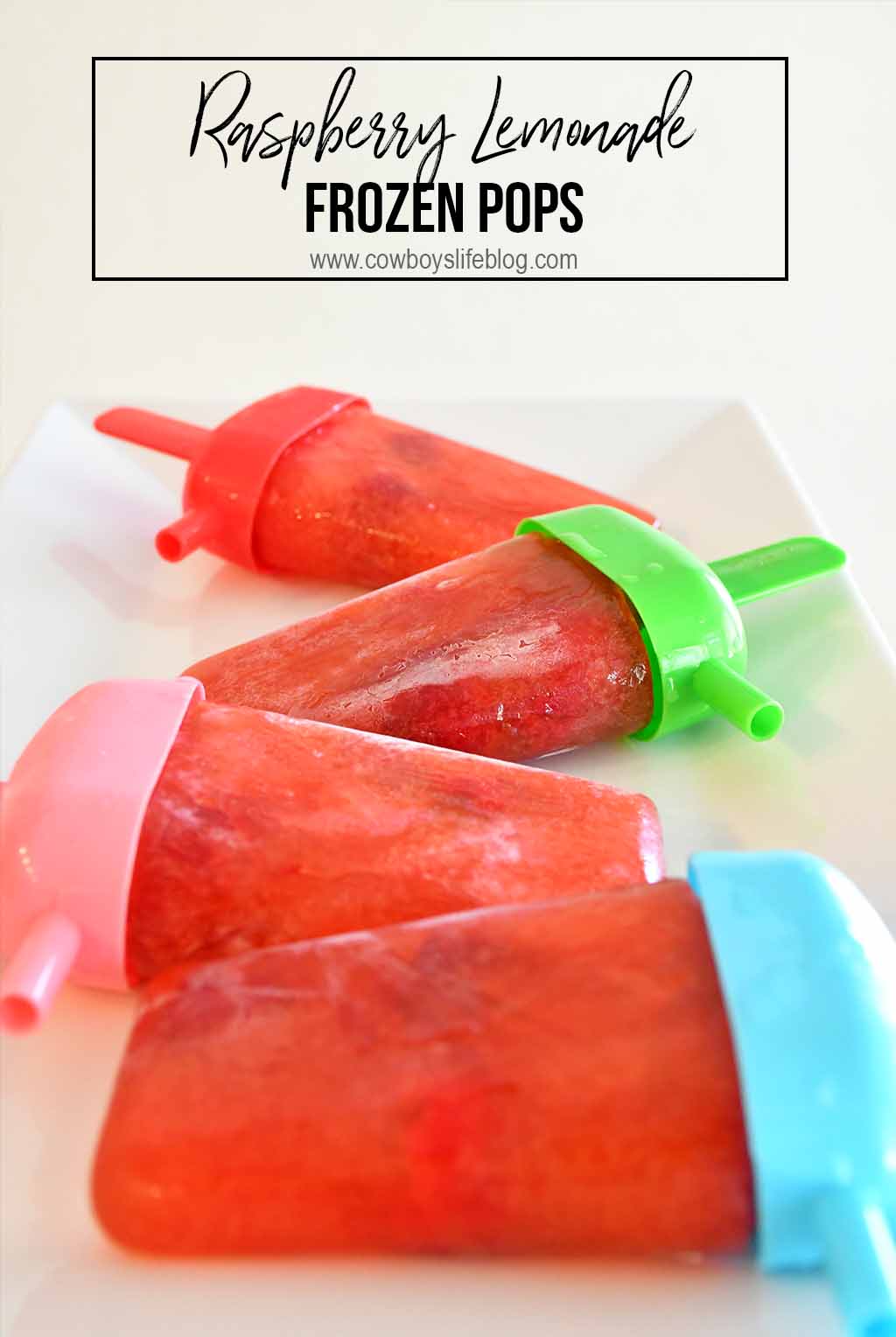 Raspberry Lemonade Frozen Pops | Homemade Popsicles | Frozen Desserts | Keto Popsicles #popsicles #ketopopsicles 