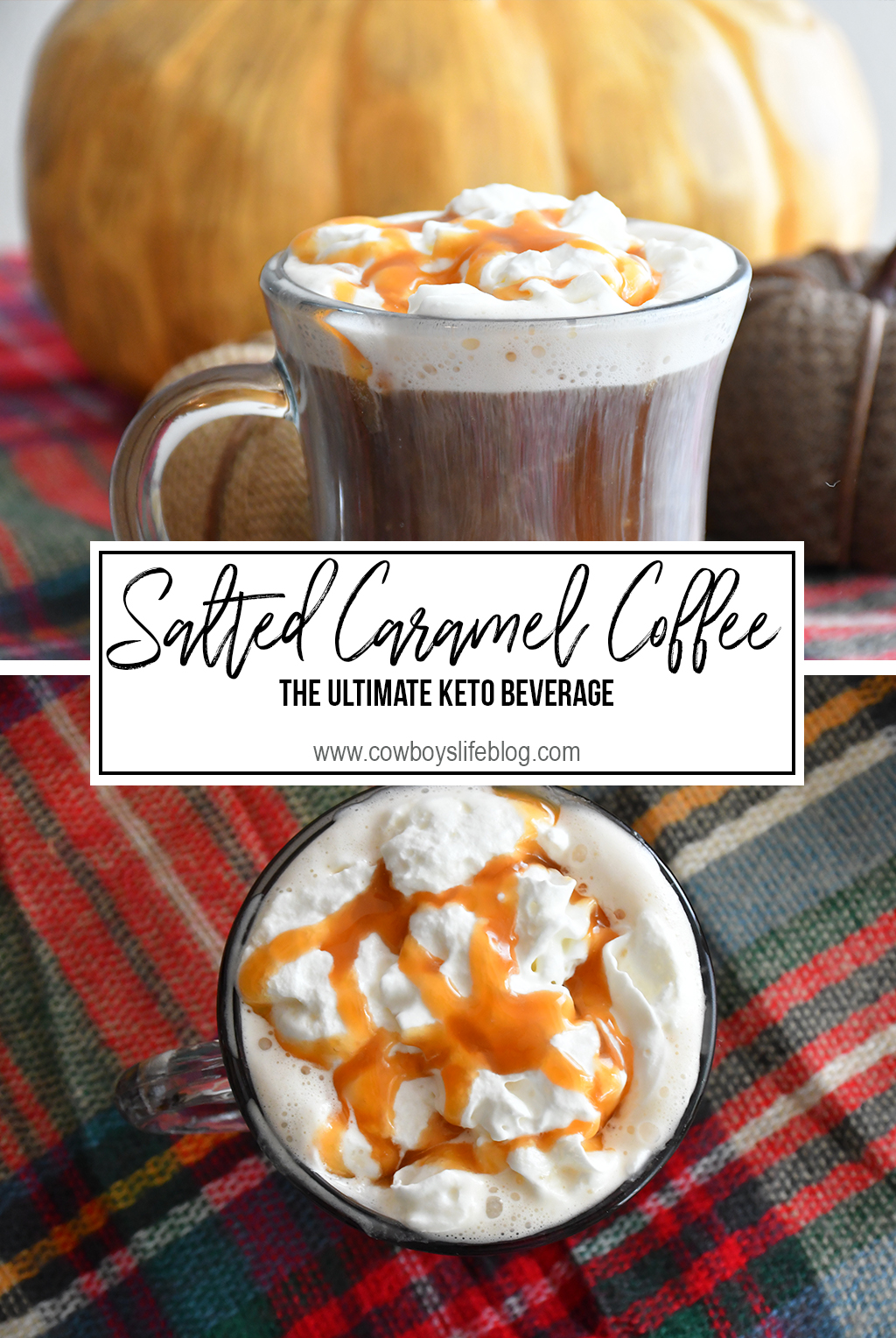 Keto Salted Caramel Coffee