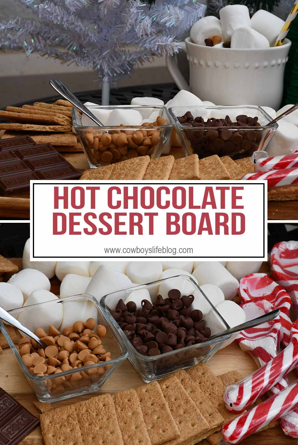 Hot Chocolate Dessert Board