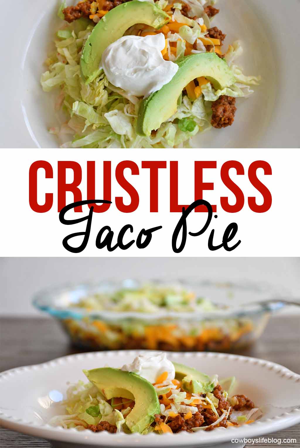 Crustless Taco Pie