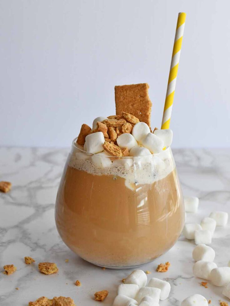 How to make S’mores Cold Brew Coffee Float