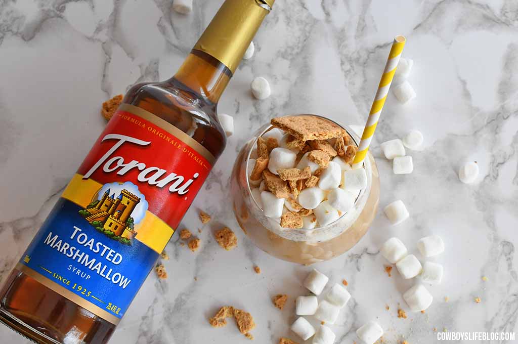 How to make S’mores Cold Brew Coffee Float