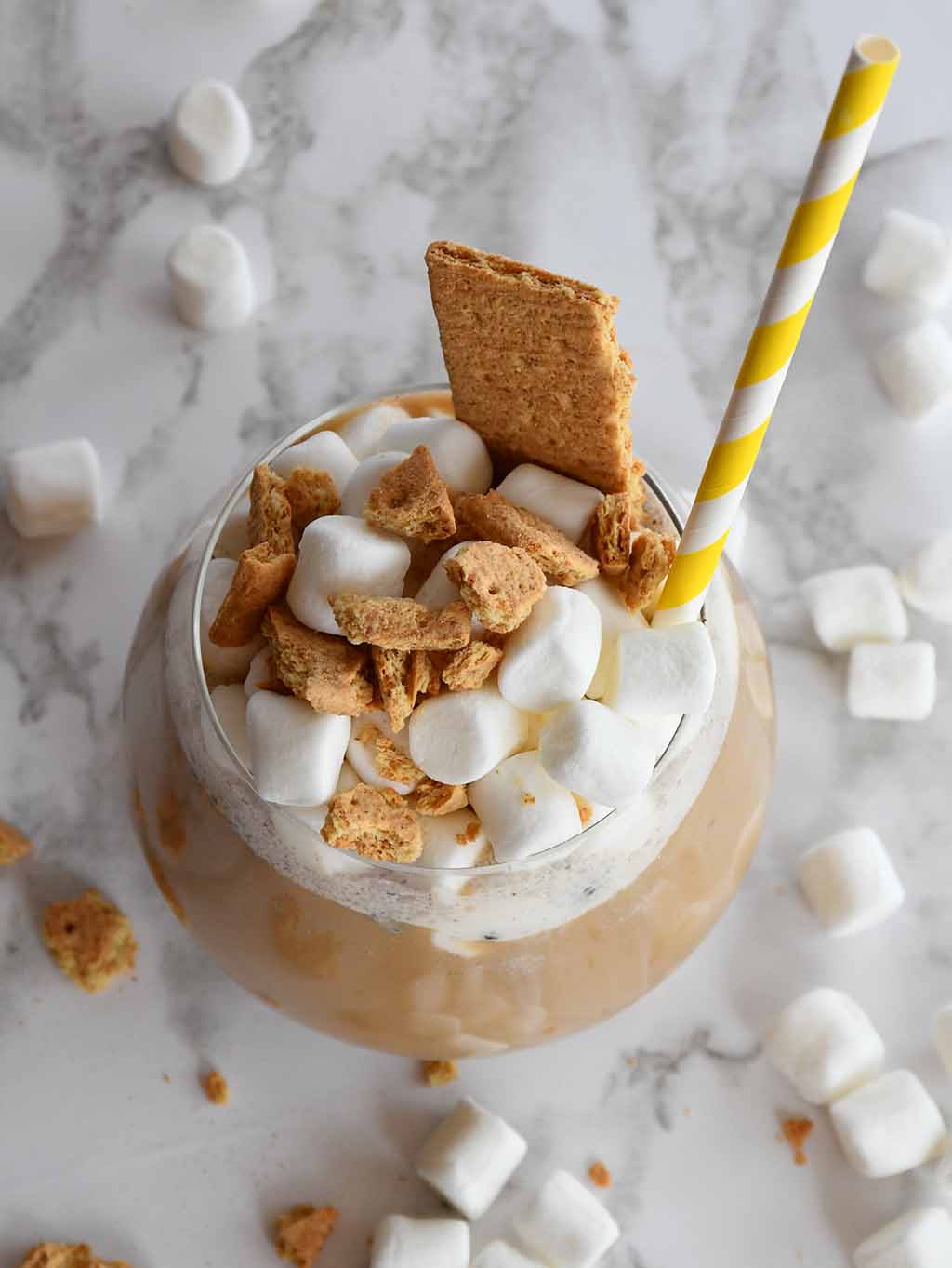 How to make S’mores Cold Brew Coffee Float