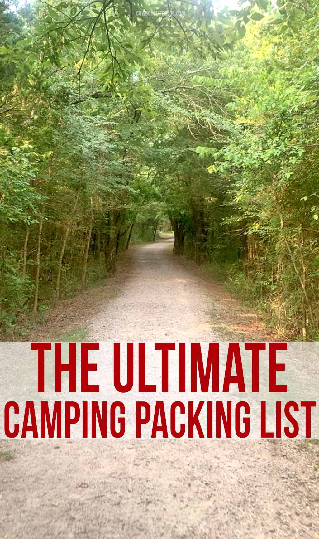 The Ultimate Camping Packing List