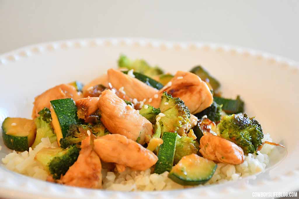 How to make low carb Chicken Stir Fry