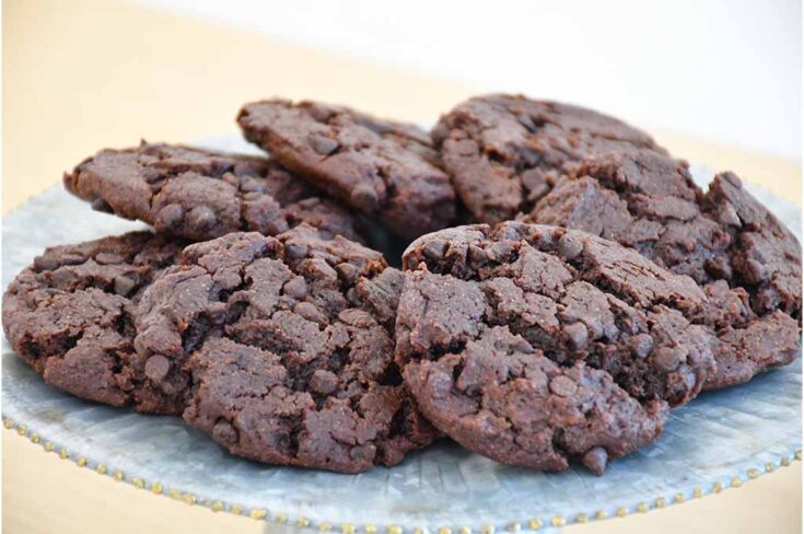 The Best Double Chocolate Chip Cookies
