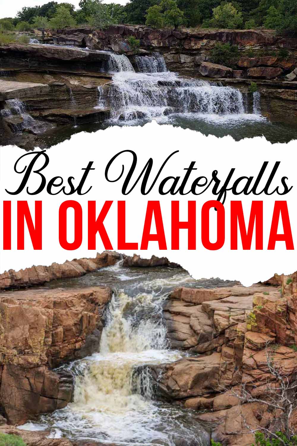 Oklahoma Waterfalls Near You