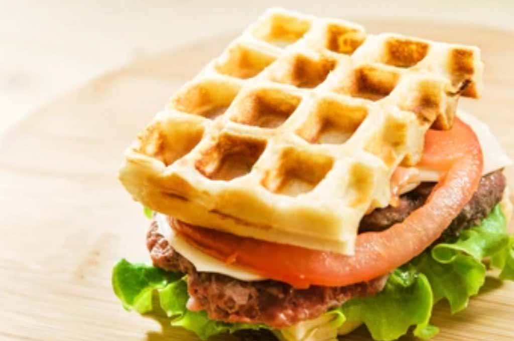 Waffle Burger Recipe