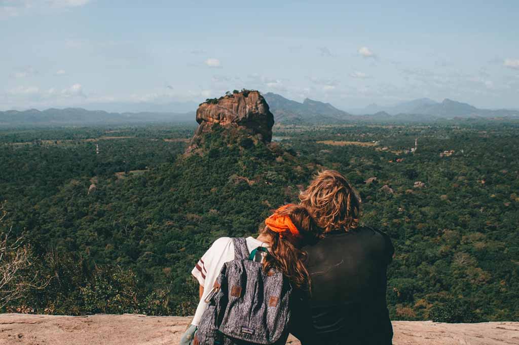 Couple travel