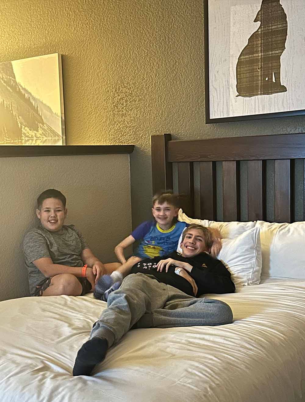 Kids of all ages enjoy the fun and accommodations at Great Wolf Lodge. 