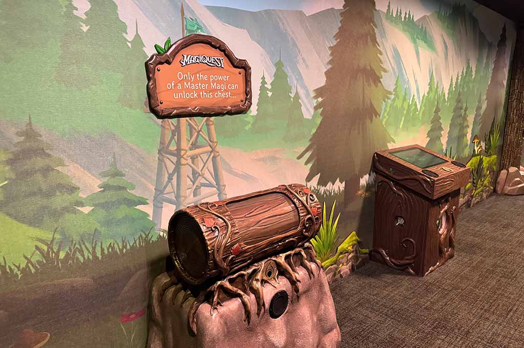 MagiQuest interactive stations are found throughout the resort and offer a fun experience for kids of all ages. 