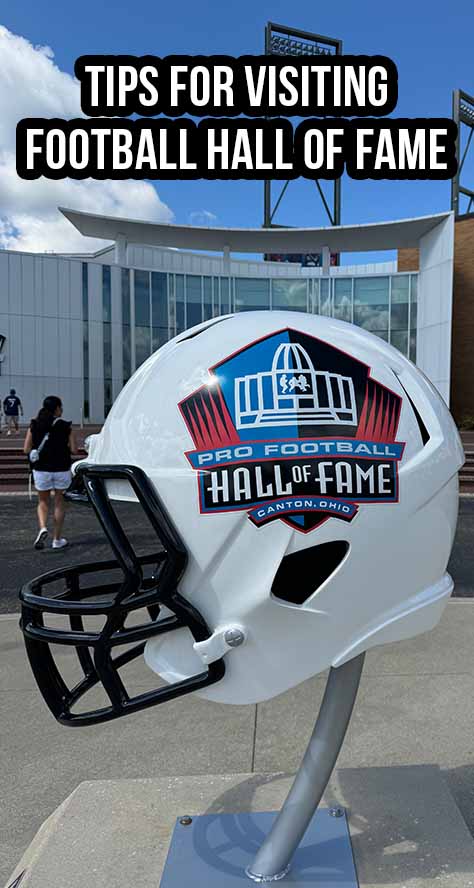 Visiting the Pro Football Hall of Fame