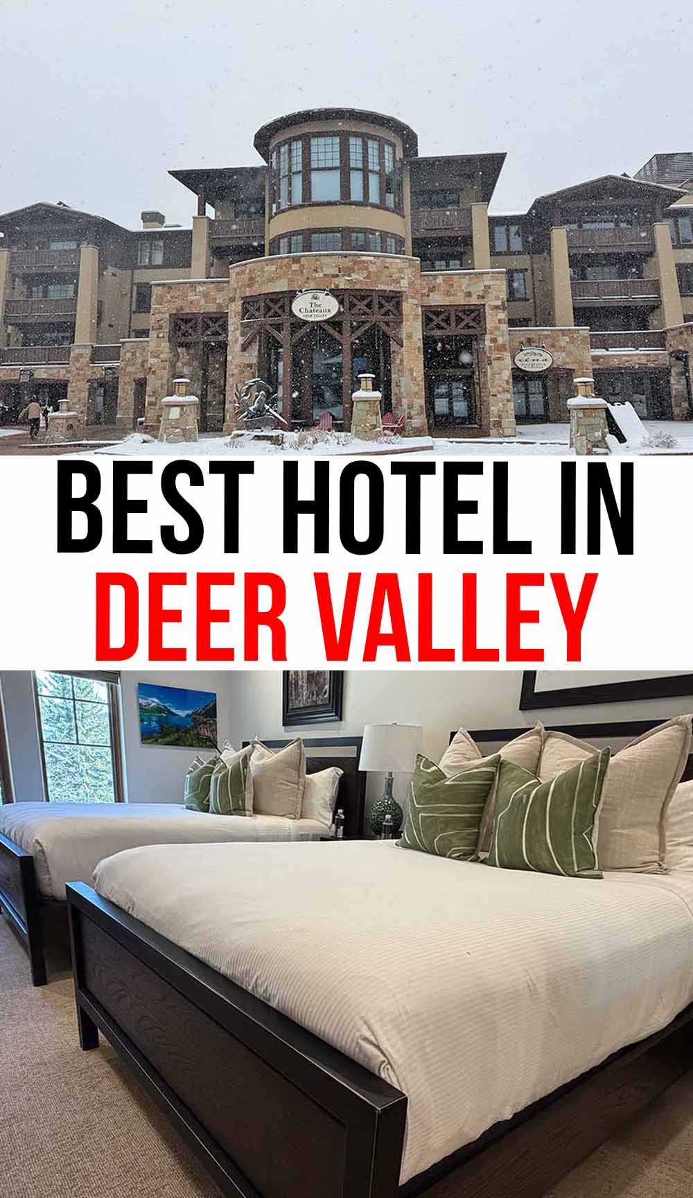 best hotel in Deer Valley
