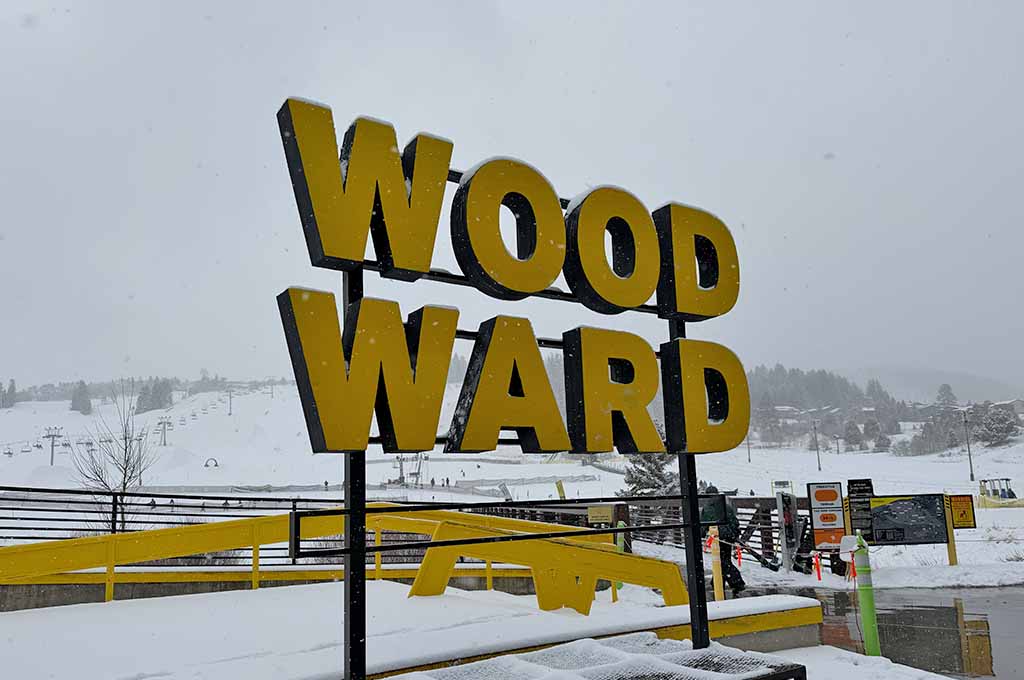 Woodward Park City Sign